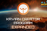 Join the Expanded Kavian Creator Program: A Call to WAX Creatives