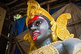 Statue of the Hindu goddess Kali