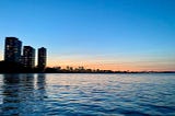 Beverly Castro and Griffintown_Girl are on the Montreal Island view from the St-Lawrence river nearby one bedroom apartment rentals