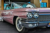 photo of a shiny classic car