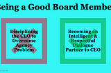 How to be a Good Board Member?