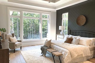 How can Large Windows Enhance Bedroom Living