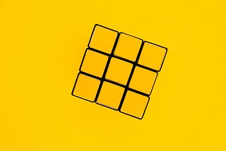 Rubik’s Cube representing how to solve complex problems