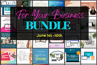 Bundle Alert: For Your Business Bundle