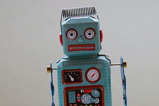 Picture of a robot toy