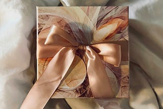 Elegantly wrapped present