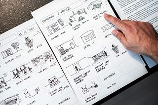 an example of how to create a storyboard