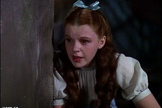 A GIF of me (or Dorothy) crying and saying “He got away! He got away!”