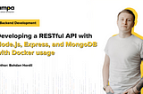Developing a RESTful API with Node.js, Express, and MongoDB
with Docker usage