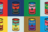 Image of Andy Warhols Campbell Soup Cans