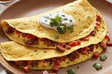 A Fusion of Flavors: Tex-Mex French Onion Omelette