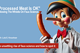 Processed Meat is OK, Claims Faux Science