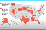 States That Do Not Tax Your 401K Distributions Or Roth Conversions