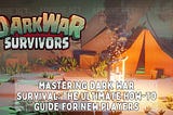 Dark War Survival APK 1.250.545 Download For Android