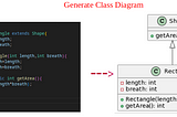 Convert Java code into Class Diagrams using AI(draw.io,PlantUML,Mermaid)