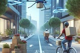 From wings to wheels: How drones and bikes are revolutionising urban deliveries