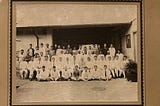 [We Like It Rare] Photograph of Municipal Abattoir and its Staff, Singapore, 1932