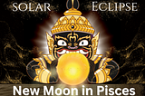 Illusions and Illuminations: April New Moon and Solar Eclipse in Pisces, Vedic Astrology Insights.