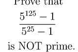 An International Mathematical Olympiad level Number Theory problem.
