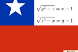 A Chilean Simultaneous equation.
