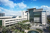 What is the most famous hospital in Dubai?