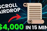SCROLL LAYER 2 CRYPTO AIRDROP | HOW TO CLAIM FREE TUTORIAL