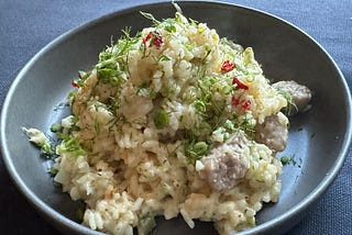 Spicy Fennel Risotto With Sausage — Recipes — By Row