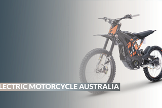 Electric Motorcycles Australia — Explore Eco-Friendly Thrills!