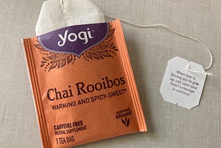 Life Lessons from Tea Bag Tags
