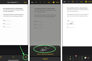 How to Sign PDFs on iOS for Free: A Step-by-Step Guide.