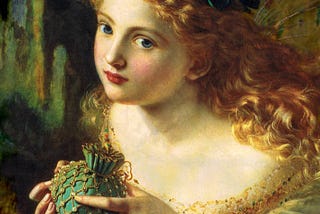 painting of a woman “fairyqueen”