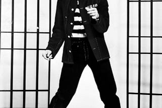 Elvis Presley Jan 8, 1935-Aug 16, 1977.