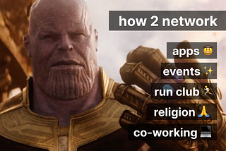 The Infinity Stones of Networking