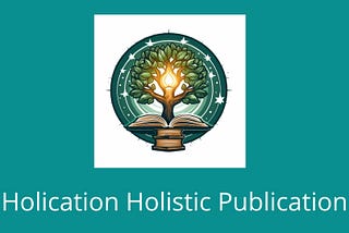 Holication Publication banner created by my fiancé with Canva and Midjourney