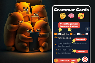 The First App to Use NLP Visually to help language learners
