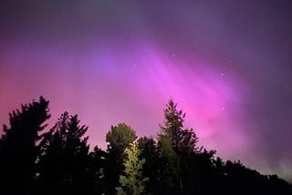 Humanity Witnesses an Epic Northern Lights Show