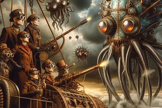 The Clockwork Colossus - Steampunk