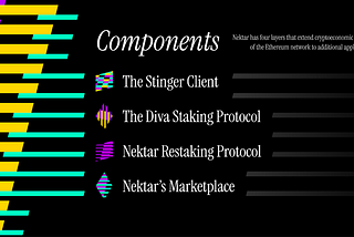 What are the 4 components of Nektar Network?