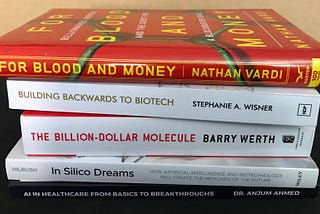 5 great biotech books 📚 📖 📕