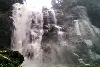 A waterfall in Northern Thailand