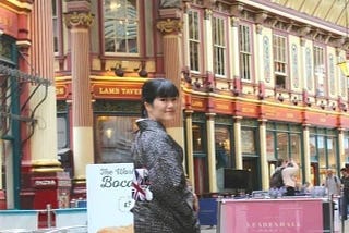 A Kimono Woman in London