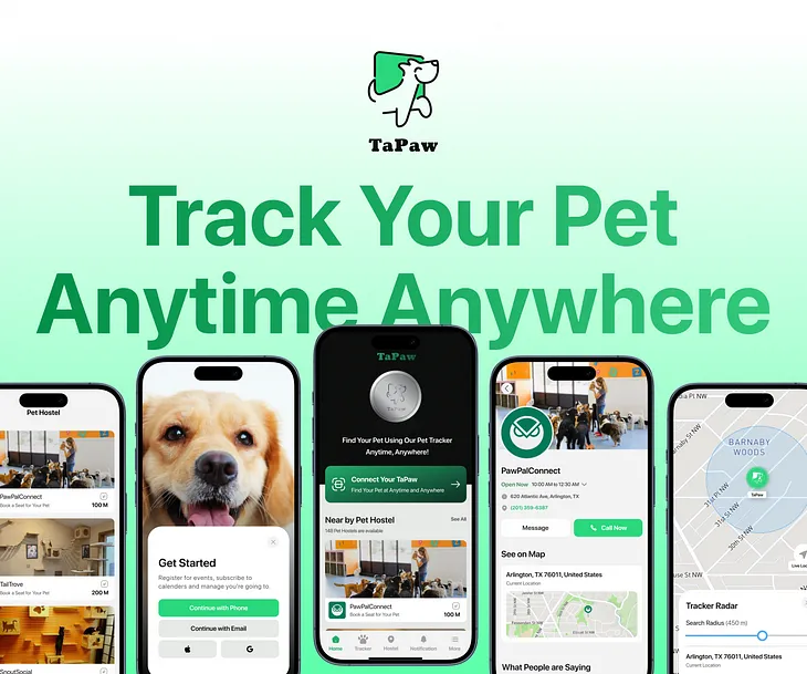 TapPaw: Smart Tracking, Seamless Pet Care