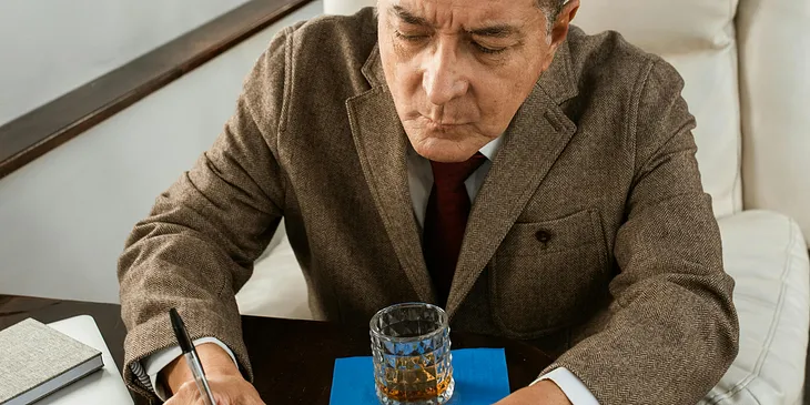 businessman-signing-a-contract-on-a-private-jet. Except you don’t see the contract because I cropped the picture. Also I pretend it’s me and that it’s first class instead of private jet for the purpose of the article. In other words, I lied. But I lie all the time, so it’s OK.