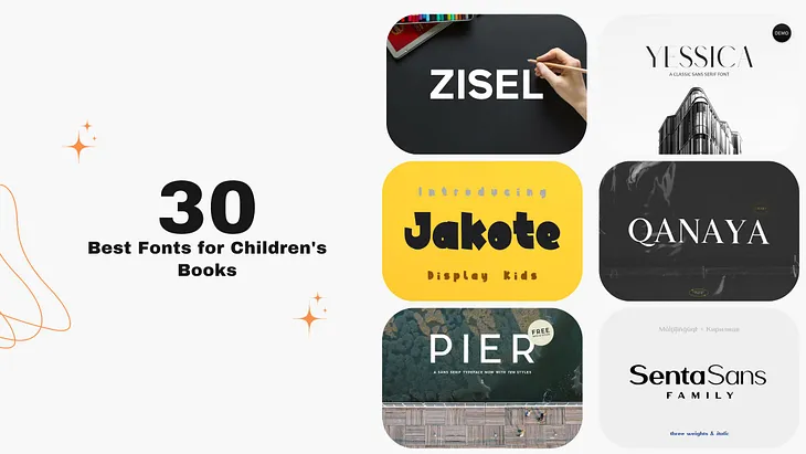 30 Best Fonts for Children’s Books