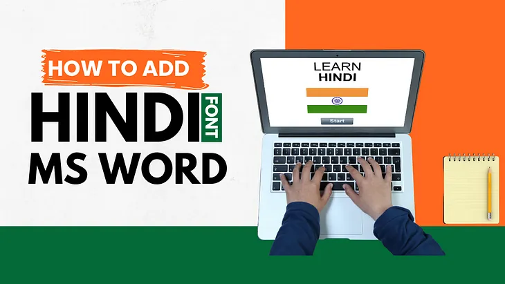 How to Add Hindi Fonts in Microsoft Word