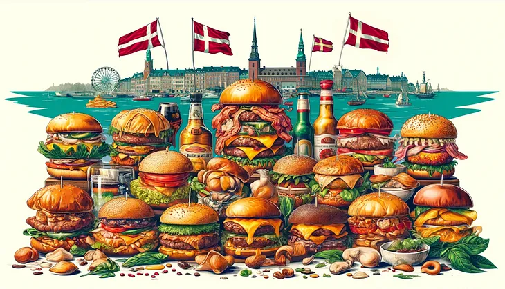 Top 20 Burgers in Denmark