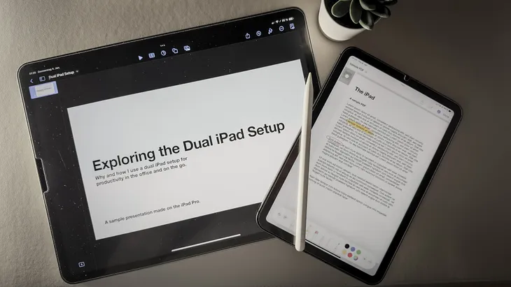 Exploring the Dual iPad Setup