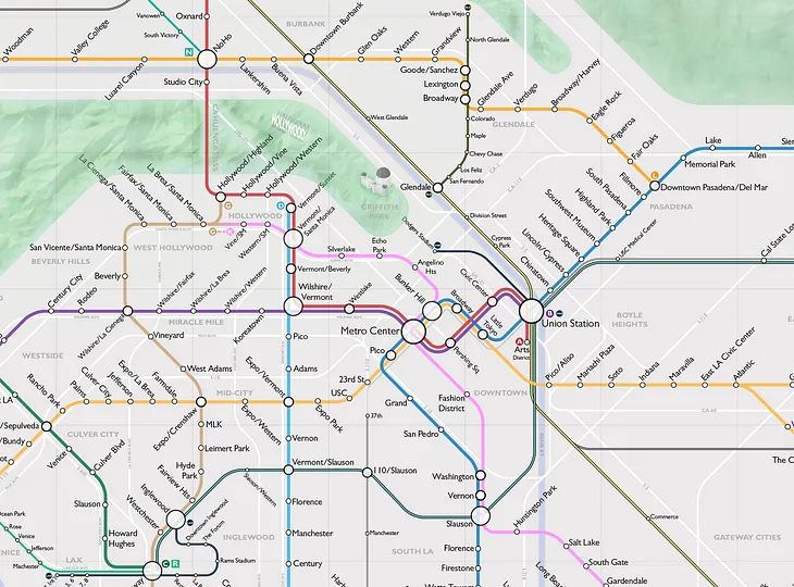 Los Angeles Metro 2020–2060