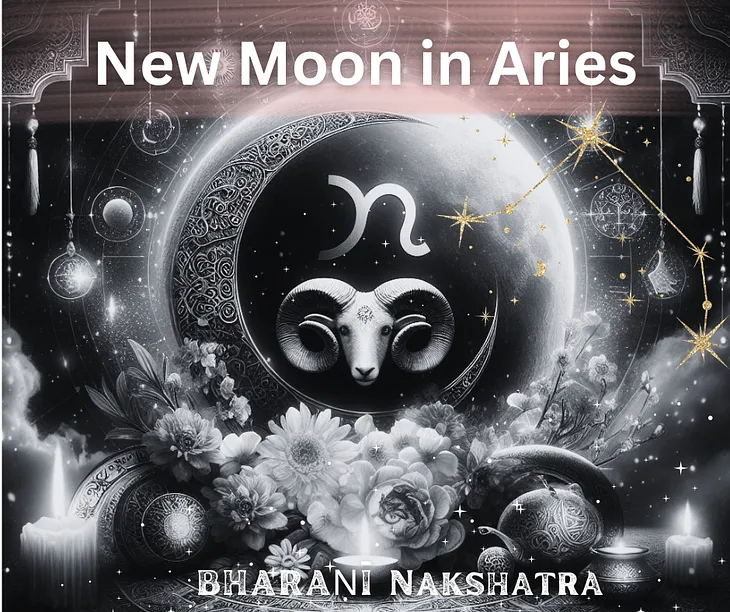 Endings and Initiations: May’s New Moon in Aries, Bhāranī Nakshatra | Vedic Astrology