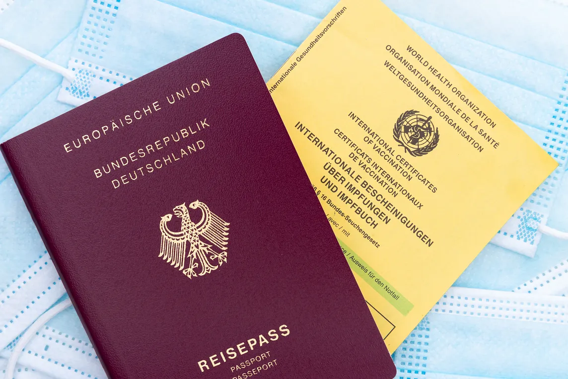 Picture of German passport